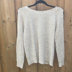URBAN HERITAGE Sweater Cream Knit Pull Over